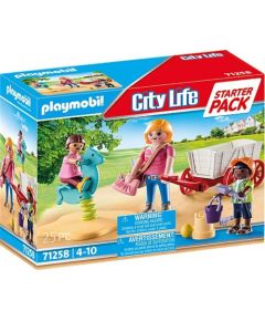 Playmobil Playmobil Starter Pack Opiekunka z wózkiem 71258