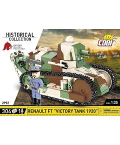 Cobi COBI 2992 Historical Collection Great War Francuski czołg Renault FT "Victory Tank 1920"