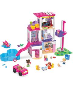 Mattel MEGA BLOKS Barbie Domek Marzeń DreamHouse Zestaw klocków HHM01 p4 MATTEL