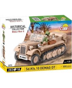 Cobi COBI 2273 Historical Collection WWII Ciągnik artyleryjski Sd. Kfz. 10 DEMAG D7 283 klocki