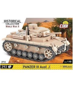 Cobi COBI 2712 Historical Collection WWII Czołg Panzer III Ausf. J 292 klocki