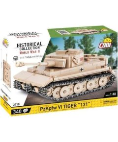 Cobi 2710 Historical Collection WWII Czołg PzKpfw VI Tiger 131 340 klocków