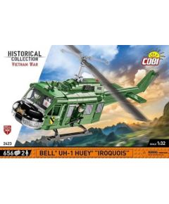 Cobi COBI 2423 Historical Collection Vietnam War Wojna w Wietnamie Helikopter Bell UH-1 Huey Iroquois 656 klocków