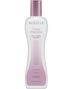 Biosilk BIOSILK_Color Therapy Cool Blonde Shampoo szampon do włosów rozjaśnionych i z pasemkami nadający chłodny odcień 355ml