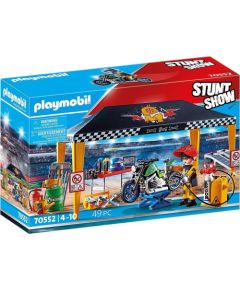 Playmobil  Pokaz Kaskaderski: Namiot Serwisowy (70552)