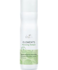 Wella Professionals Wella Professionals, Elements Renewing, Silicone Free, Hair Shampoo, For Shine & Softness, 250 ml For Women