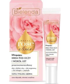 Bielenda Bielenda Royal Rose Elixir przeciwzmarszczkowy krem liftingujący pod oczy i wokół ust 15ml