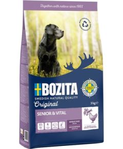 BOZITA Original Senior & Vital Chicken - dry dog food - 3kg