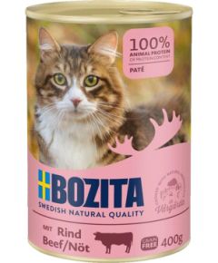 BOZITA Beef Pate - wet cat food - 400g