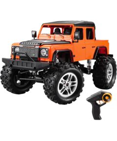 Remote-controlled car 1:14 Double Eagle (orange) Land Rover Defender (Pick-up) E332-003