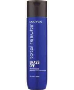 MATRIX TOTAL RESULTS Color obsessed BRASS OFF Szampon neutralizujący miedziane odcienie 300 ml