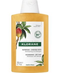 KLORANE_Mango Shampoo szampon do włosów suchych z mango 200ml