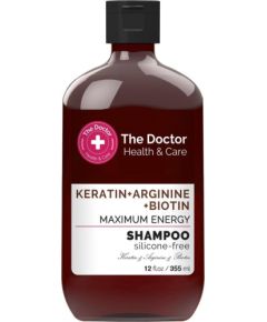 THE DOCTOR_Health & Care szampon do włosów wzmacniający Keratyna + Arginina + Biotyna 355ml