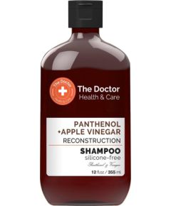 THE DOCTOR_Health & Care szampon do włosów rekonstruujący Ocet Jabłkowy + Pantenol 355ml