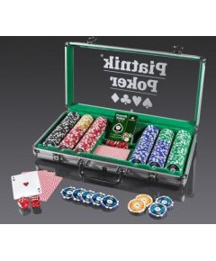 Piatnik Poker Alu-Case - 300 żetonów 14g (77968)