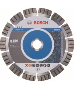 Dimanta griešanas disks Bosch BEST FOR STONE; 180 mm