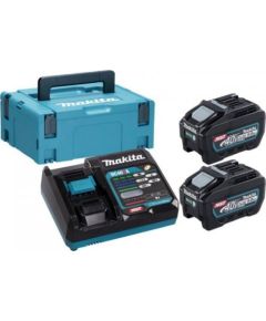 Makita ZESTAW ZASILAJĄCY XGT 40V 2*5.0AH + DC40RA (1 KPL)