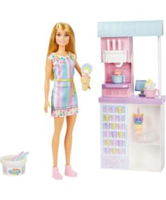 Lelle Mattel Barbie Karjera - Saldējuma veikals (HCN46)