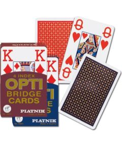 Piatnik Karty brydż - 4 Index OPTI Bridge Cards - (77139)