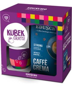 Tchibo Kawa ziarnista EDUSCHO Crema Strong 1kg + kubek