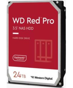 HDD WESTERN DIGITAL Red Pro 24TB SATA 512 MB 7200 rpm 3,5" WD240KFGX