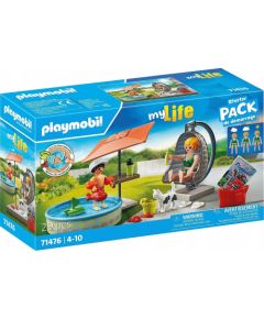 Playmobil Zestaw figurek City Life 71476 Wodna zabawa w ogrodzie