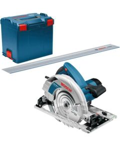 Bosch Hand-held circular saw GKS 85 G Professional (blue, 2200 watts, L-BOXX, guide rail FSN 1400)