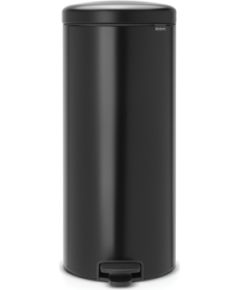 BRABANTIA atkritumu tvertne ar pedāli NewIcon, 30 l, Matt Black - 114540