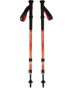 Black Diamond Trekking Poles Trail Back Fitness Equipment (1 Pair, 100 to 140 cm, Burnt Sienna)