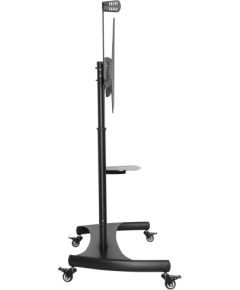 Techly Steel Trolley Floor Support with adjustable height, for TV from 60'' to 100''