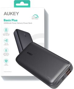 AUKEY PB-N74S Power Bank 20000mAh 22.5W QC 3.0 PD 3.0 5xUSB SCP LCD Black