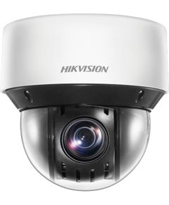 Hikvision 4MP IP speed dome camera, H265+ 1/2.8" progressive CMOS, 2560 × 1440 Effective Pixels, 25fps@1440P, 0° to 360° Pan, -5° to 90° Tilt, 0.005 Lux @ (F1.6, AGC ON), B/W: 0.001 Lux @ (F1.6, AGC ON), 0 Lux with IR