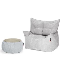 Qubo Chillin Set KALA + JUST TABLE + JUST TOP Pure FEEL Wood