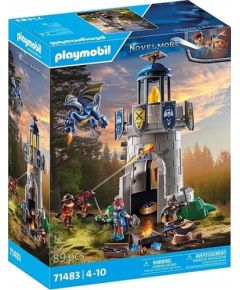 Playmobil PLAYMOBIL 71483 Novelmore Knight's Tower with Blacksmith and Dragon, construction toy