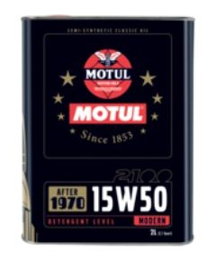 Motul Classic 2100 SAE 15W50 2L Motoreļļa retroauto 1970-