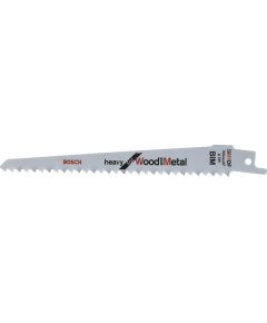 Bosch Saber Saw Blade S 611 DF Heavy for Wood and Metal, 100 pieces