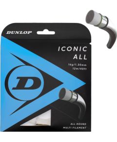 Tennis string Dunlop Iconic All 16G/1.30mm/12m Multifilament Natural