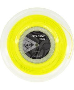 Tennis string Dunlop EXPLOSIVE SPIN 1.30mm 200m PE monofilament hexagonal yellow