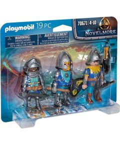 Playmobil Zestaw Trzech Rycerzy Novelmore (70671)