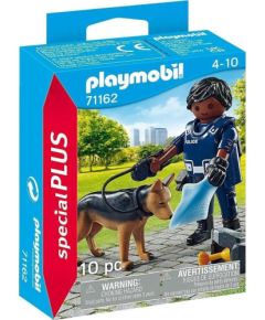 Playmobil Playmobil Policjant z psem tropiącym 71162