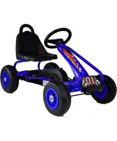 LeanToys Gokart na Pedały G201 Niebieski