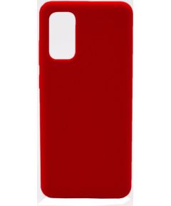 Evelatus Samsung  Galaxy S20 Plus Premium Soft Touch Silicone Case Red