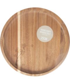 Tray ETNO WOOD D25cm, acacia