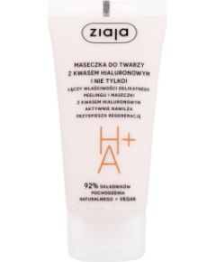 Ziaja Face Mask + Scrub / With Hyaluronic Acid 55ml