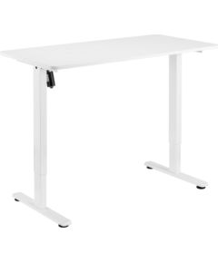 Adjustable Height Table Up Up Frigg White