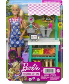 Mattel Lalka Barbie Barbie Lalka Barbie Targ farmerski Zestaw HCN22