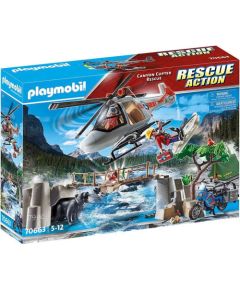 Playmobil Misja śmigłowca w kanionie (70663)