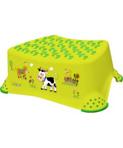 KEEEPER step stool Funny farm green meadow 8724-274