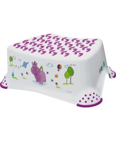 KEEEPER Step stool "Hippo" white 8642