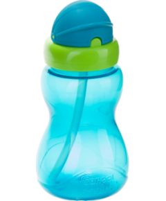 CANPOL BABIES pudelīte ar salmiņu, 270ml, 56/109_blu